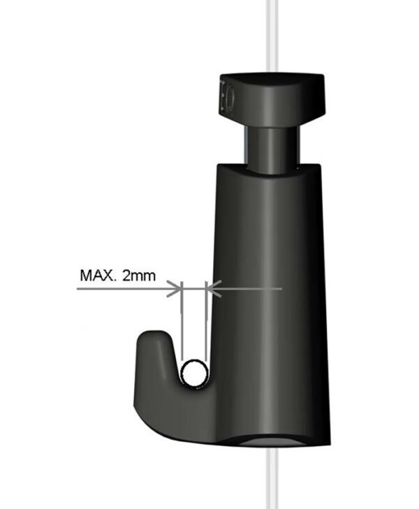 Závesný háčik MICRO GRIP | 20 kg | ARTITEQ – Obrázok 9