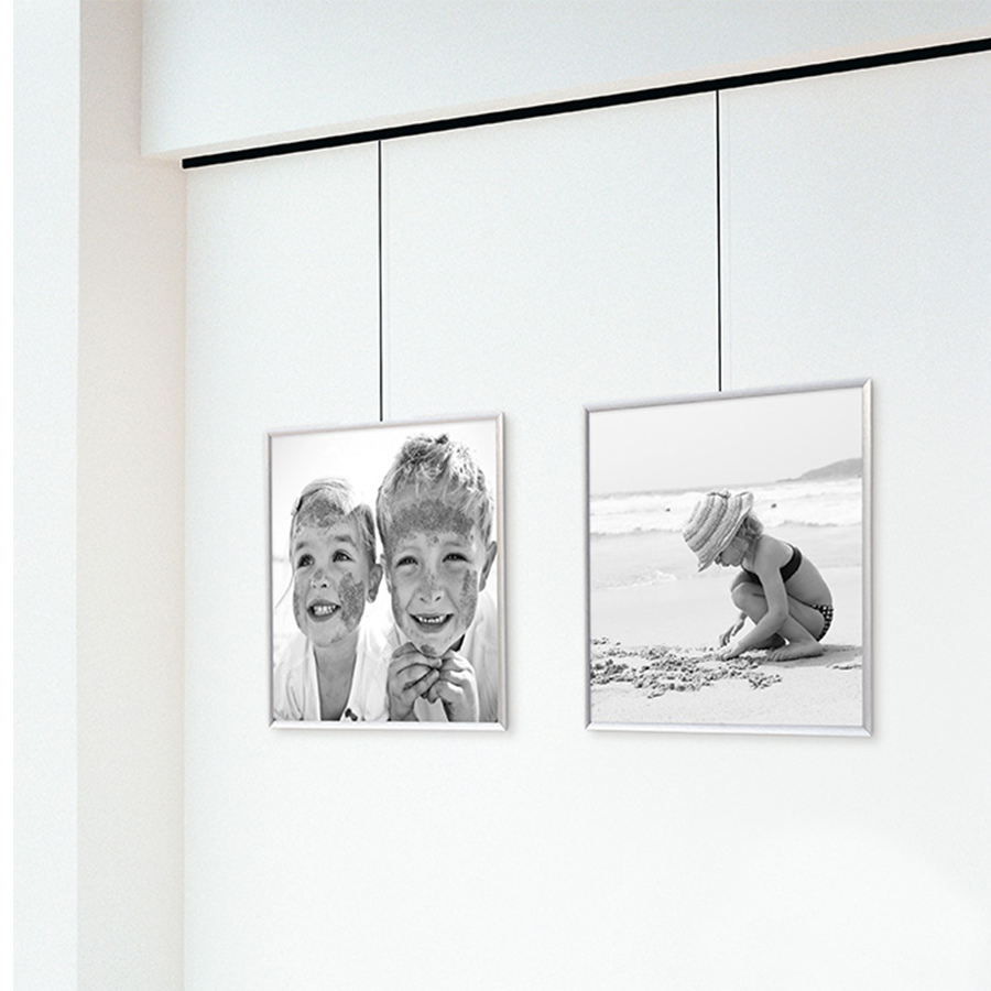 Classic Rail + ZAVESNÝ SYSTÉM hliník 200 - 300 cm – Obrázok 5