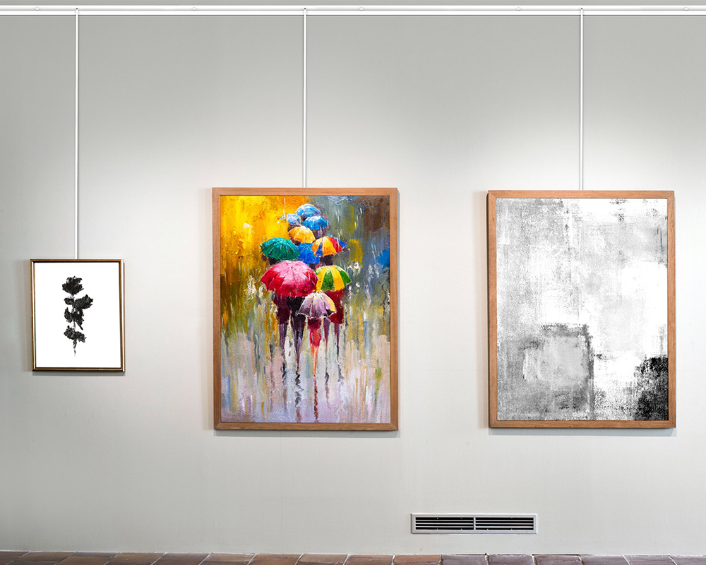 Classic Rail + ZAVESNÝ SYSTÉM hliník 200 - 300 cm – Obrázok 4