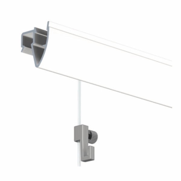 Stropný závesný systém | UP RAIL | biely | ARTITEQ