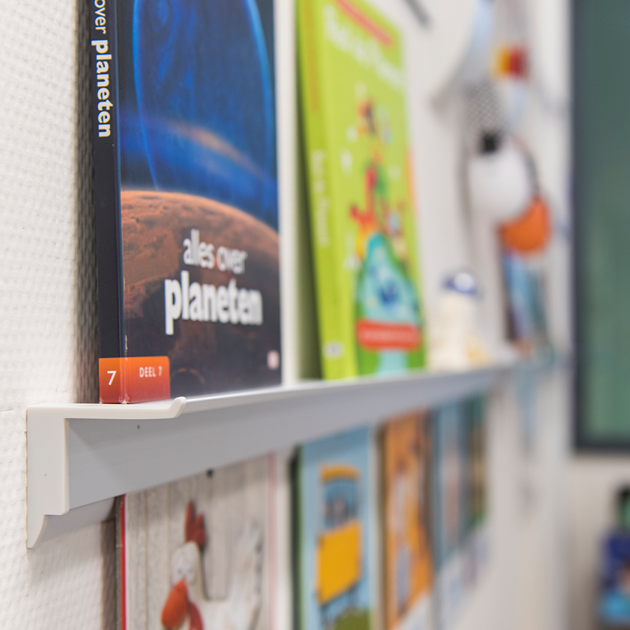 Info Rail + ZAVESNÝ SYSTÉM 200 cm - biely – Obrázok 3