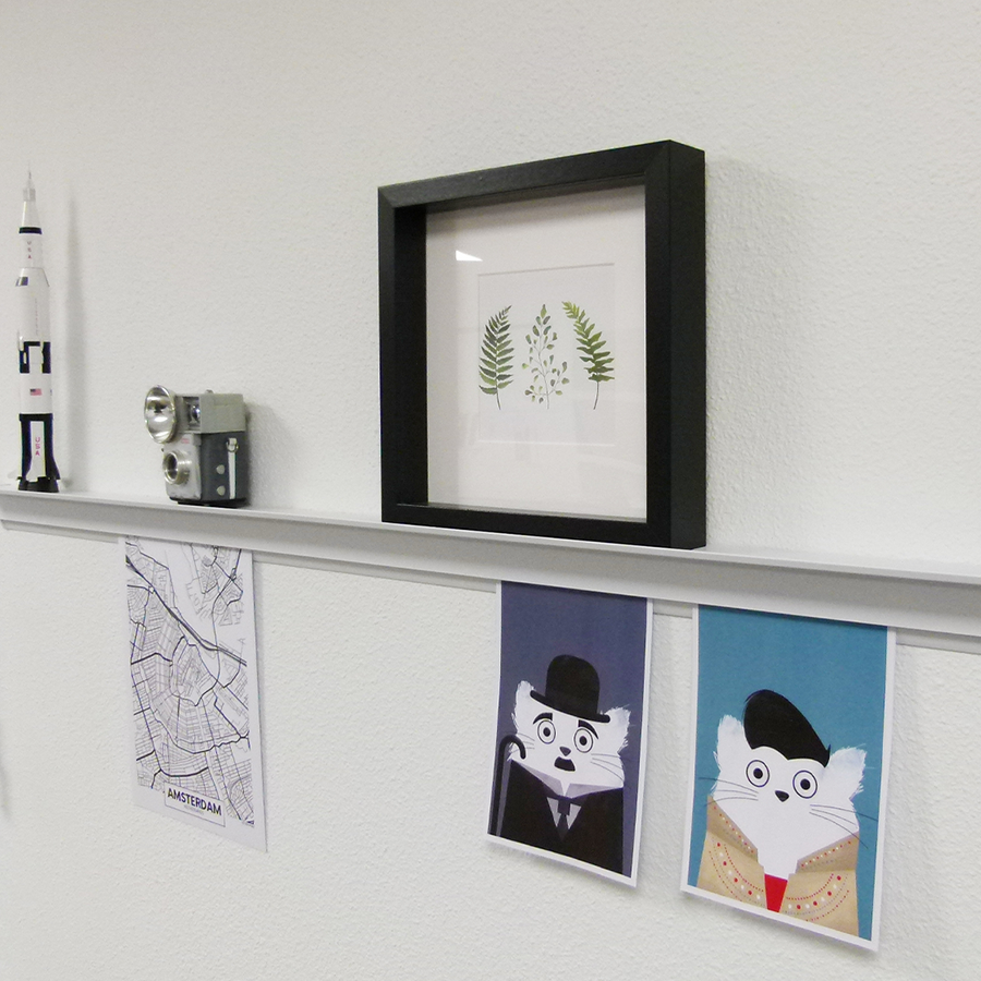 Info Rail + ZAVESNÝ SYSTÉM 200 cm - biely – Obrázok 7