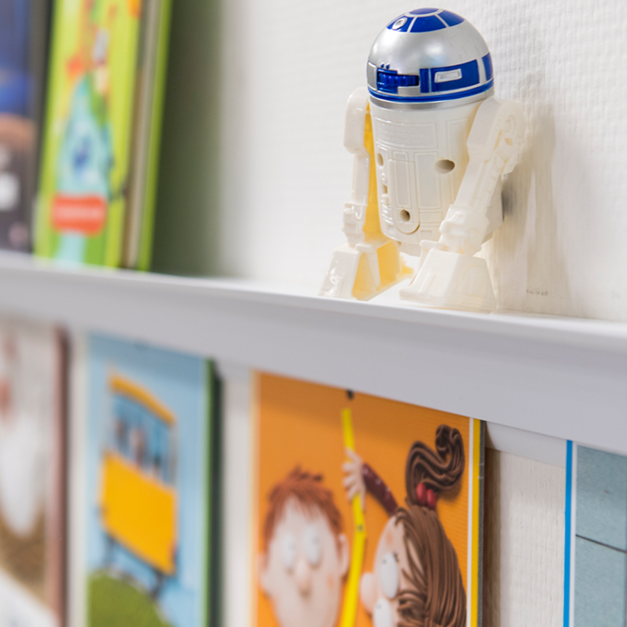 Info Rail + ZAVESNÝ SYSTÉM 200 cm - biely – Obrázok 9