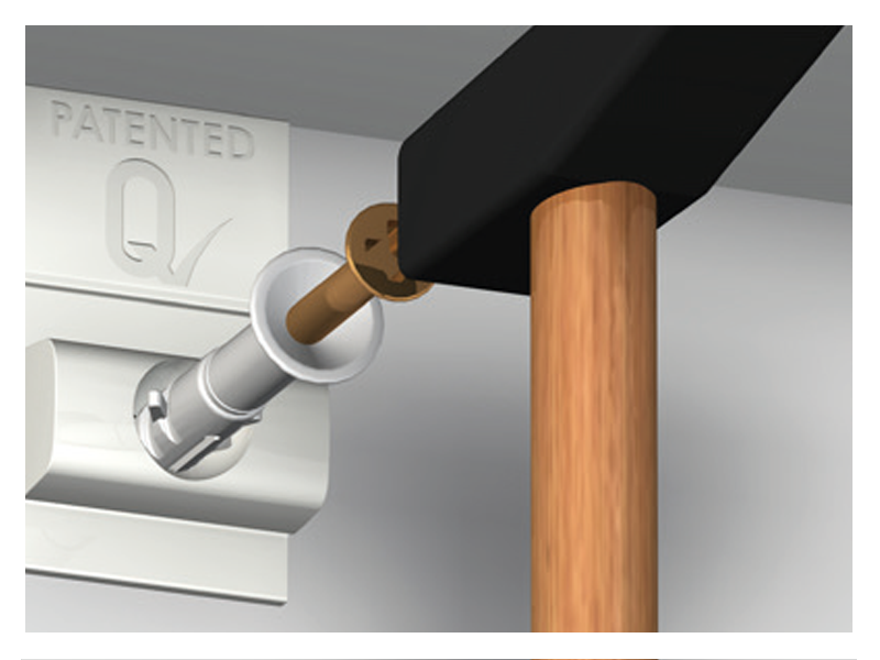 Click Rail Pro ZÁVESNÝ SYSTÉM 200 - 300 cm - kartáčovaný hliník – Obrázok 7