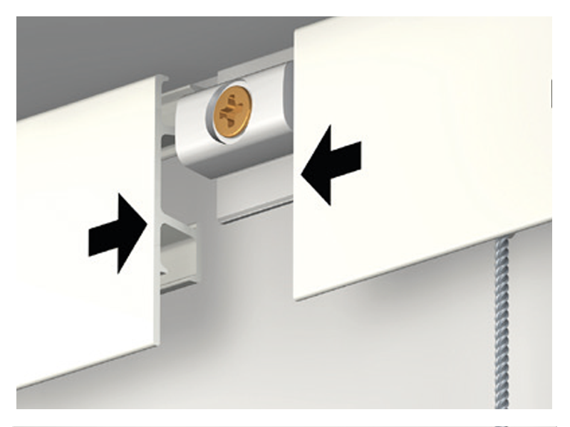 Click Rail Pro ZÁVESNÝ SYSTÉM 200 - 300 cm - kartáčovaný hliník – Obrázok 14
