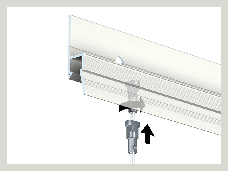 Deco Rail integrovaný závesný SYSTÉM – Obrázok 9